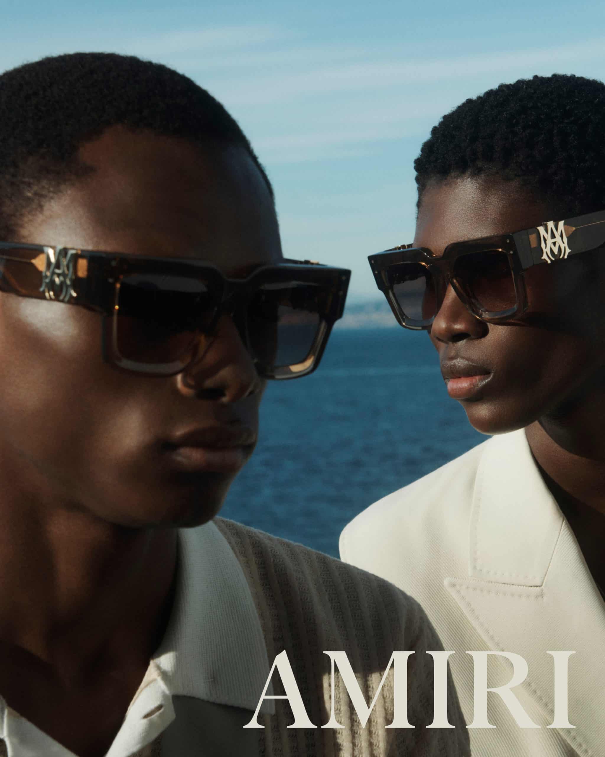 From the AMIRI SS24 advertising campaign, produced by Hotel Production in Milan with a deep commitment to the client's creative and aesthetic vision.